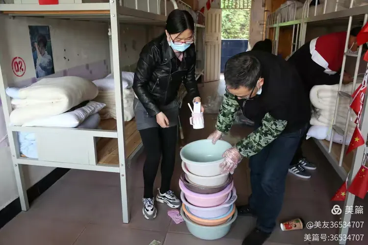 高三复学在即 二中人在行动